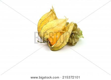 close up from Cape Gooseberry isolated on white background