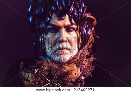 Amazed Senior Beefeater Man