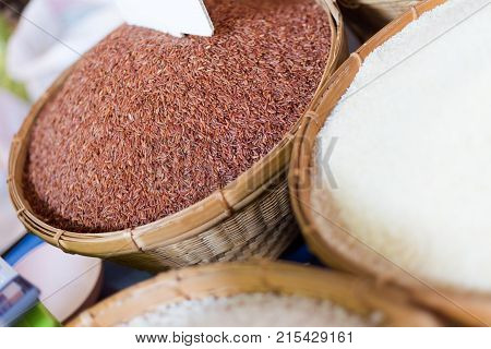 Thai Unpealed Red Rice