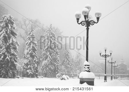Wonderful Winter Blizzard Snowfall Snow city cold wheather