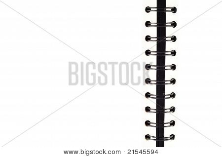 Close Up di un Notebook di Bind Ring