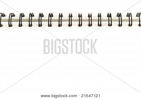 Close Up di un Notebook di Bind Ring