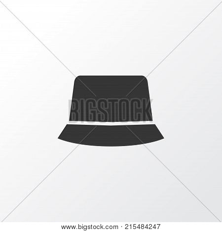 Panama icon symbol. Premium quality isolated sunhat element in trendy style.