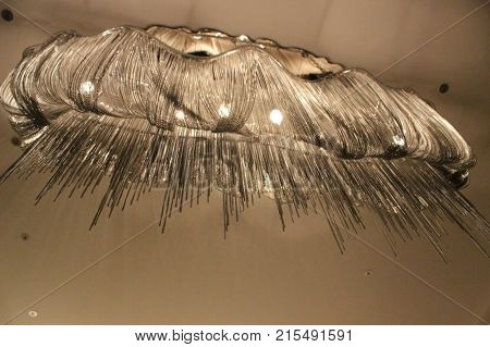 Beautiful chandelier by designer boutique installed in dhaka