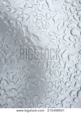General of the water dews on metal surface in Kuala Lumpur November 27 2017.