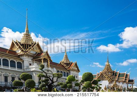 Phra Thinang Chakri Maha Prasat in the Grand Palace, Bangkok, Thailand