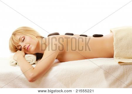 pretty woman příjem terapie horkými kameny v lázeňském centru