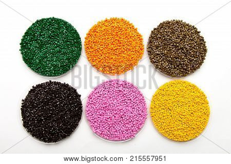 Plastic Pellets . Colorant For Polymers In Granules.