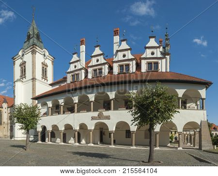 Levoca City Hall from 15th century. Slovakia