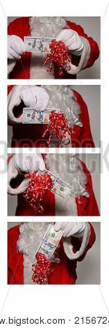 Santa Claus Photo Booth. Photo Booth picture with Santa Claus. 