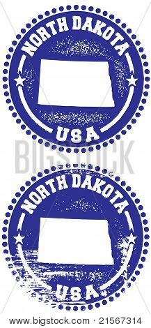 North Dakota Usa Briefmarken