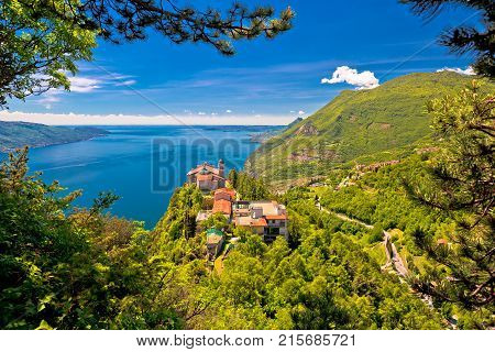 Madonna Di Montecastello Hermitage Above Lago Di Garda