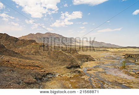 sten ørken Rub' al Khali, UAE