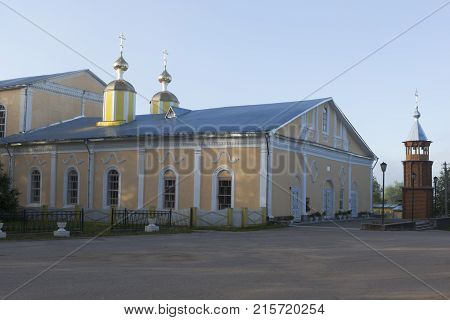 Verhovazhe, Vologda Region, Russia. Cathedral of the Assumption of the Blessed Virgin Mary