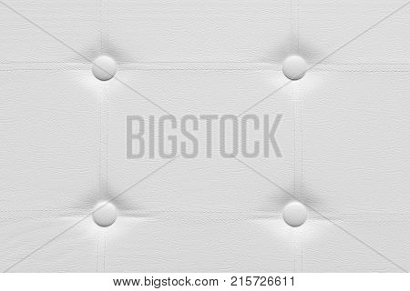 white faux leather padding texture background pattern