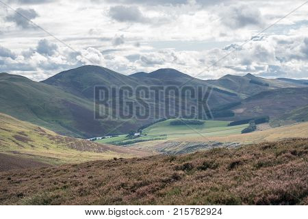 Scenic View Of Pentland Hills, Scotland