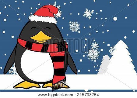 Xmaspenguinbg1.eps