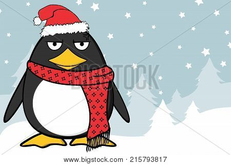 Xmaspenguinbg1.eps