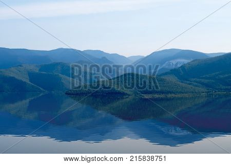 Beautiful Panorama Of Mountain Lakes
