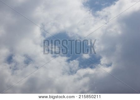Cloud Scape  Cloud From Tropical Sky.