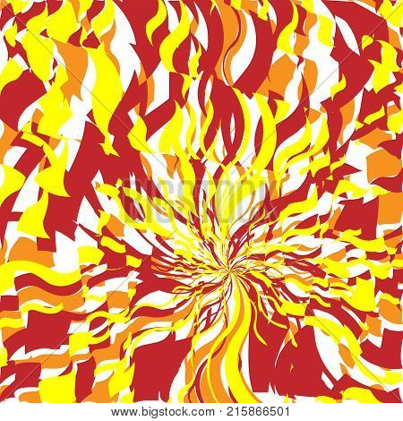 Bright Red and Orange Fire Abstract Background, Flame Pattern, Stylized Fire, Fire Sign Background, Sunlight Abstract Orange Wave Background