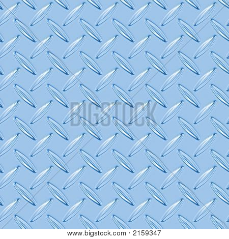 Blue Diamond Plate