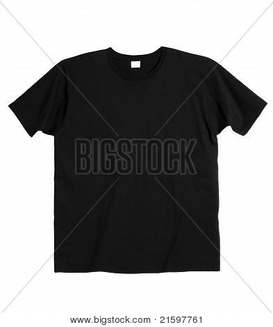 T-shirt preta