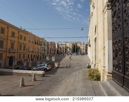 Castello Quarter In Cagliari