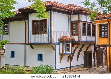 Old House in the Center of Plovdiv, Bulgaria