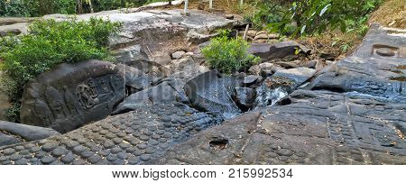 Kbal Spean Sanctuary In Angkor, Cambodia