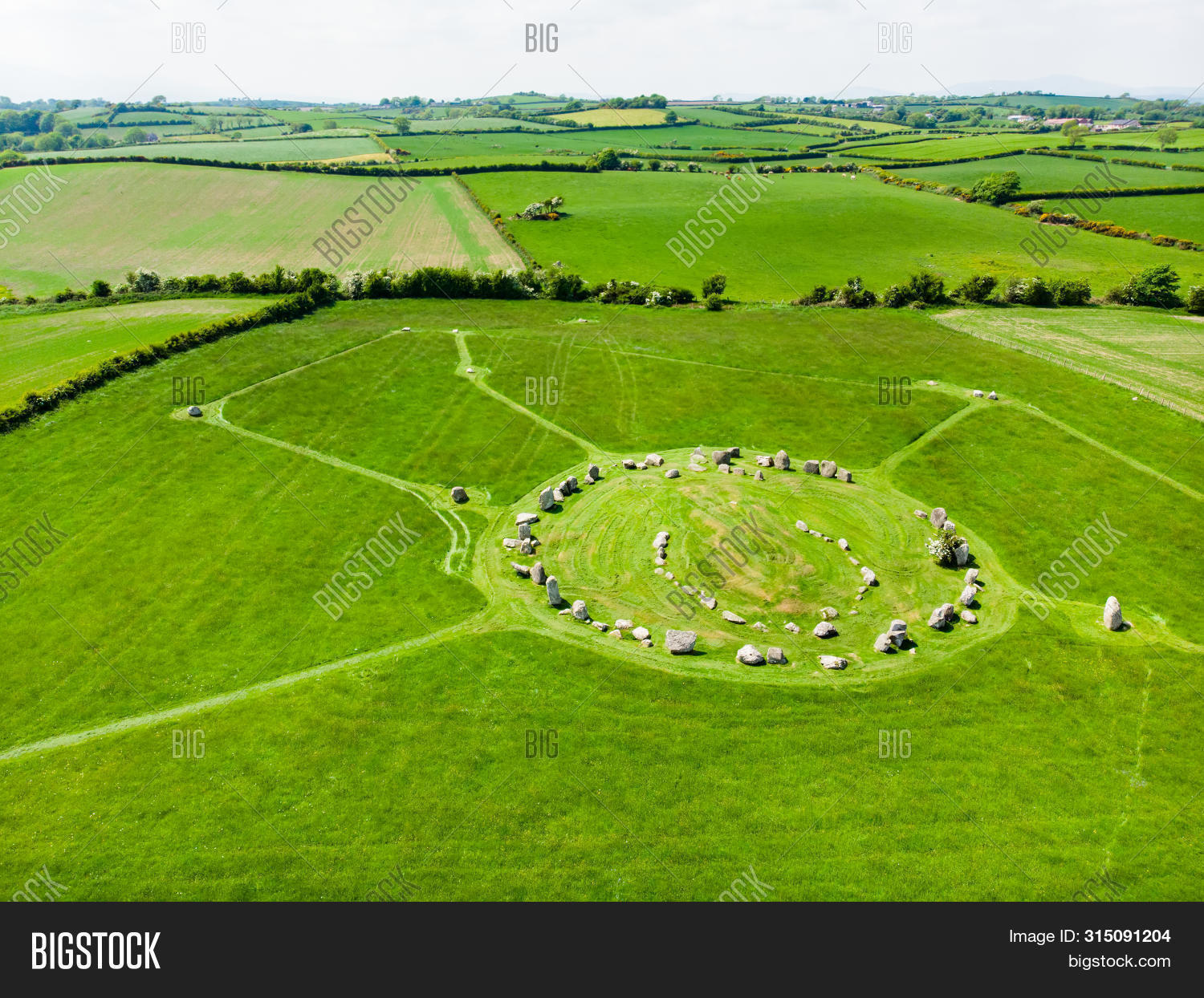 Prehistoric site — lithic scatter in Ballycroneen West
