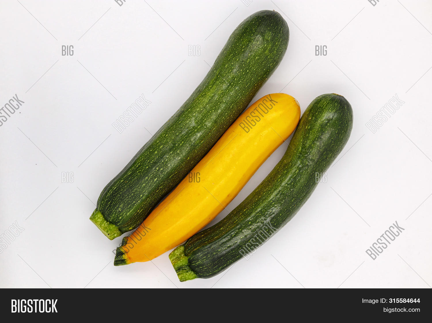 Zucchini Isolated On Image Photo Free Trial Bigstock