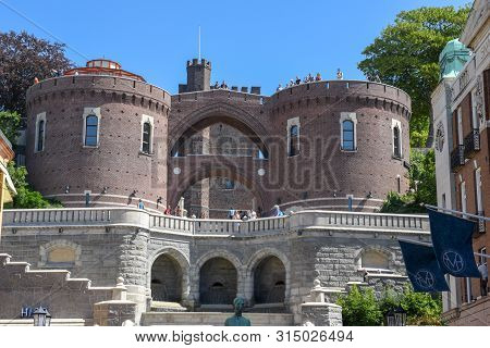 The Kernel Tower At Helsingborg On Sweden