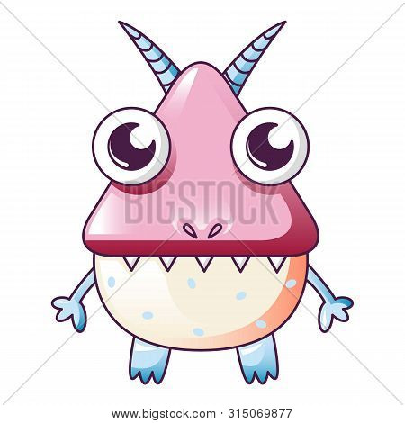 Monster Horns Icon. Cartoon Of Monster Horns Icon For Web Design Isolated On White Background