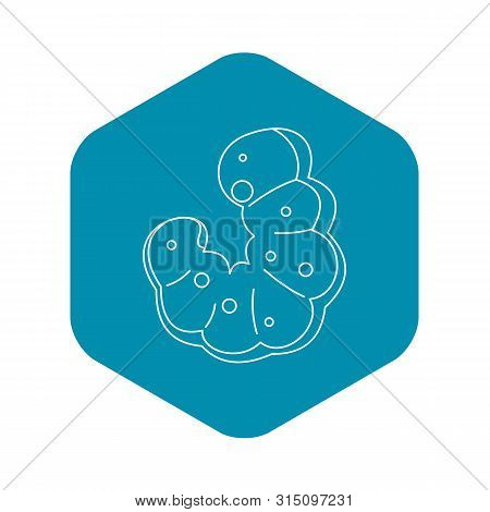 Maggot Icon. Outline Illustration Of Maggot Icon For Web