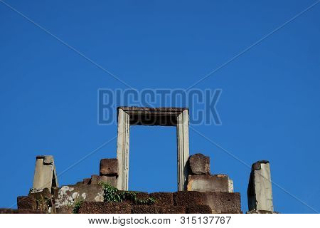 Architectural Monuments Of Ancient Civilizations. Steps Leading To Heaven. Heritage Of Khmer Civiliz