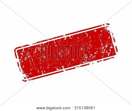Stamp Vector Texture. Rubber Cliche Imprint. Web Or Print Design Element For Sign, Sticker, Label