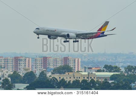 Airplane At Saigon Airport, Vietnam
