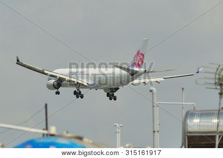 Airplane At Saigon Airport, Vietnam
