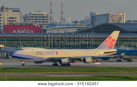 Airplane At Saigon Airport, Vietnam