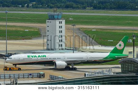 Airplane At Saigon Airport, Vietnam