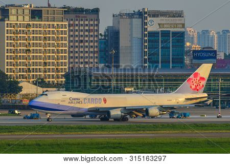 Airplane At Saigon Airport, Vietnam