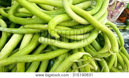 Fresh Armenian Cucumbers Sell On Local Market