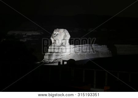 Sphinx In Giza Pyramid Complex, Cairo, Egypt