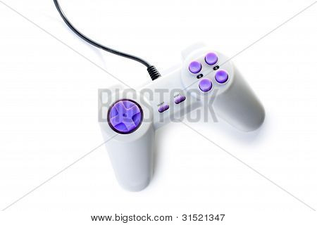 White Game Controller
