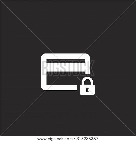 Credit Card Icon. Filled Credit Card Icon For Website Design And Mobile, App Development. Credit Car