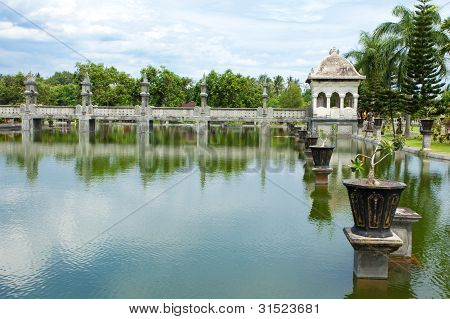 Vand tempel i Bali
