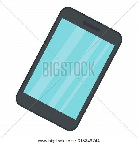Modern Smartphone Icon. Flat Illustration Of Modern Smartphone Vector Icon For Web Design