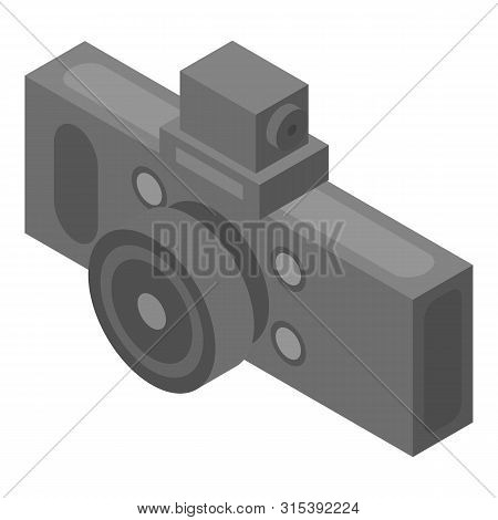 Car Dvr Camera Icon. Isometric Of Car Dvr Camera Vector Icon For Web Design Isolated On White Backgr