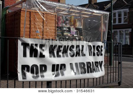 Kensal artış Kütüphane Londra